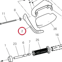 Bras protection main — réf. 96211721AA | Ducati Store