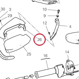 Protege-Main droite — réf. 96211751A | Ducati Store
