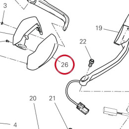 Calotte gauce 96211741A — réf. 96211741A | Ducati Store