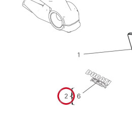Garde-Boue avant carbone — réf. 564P6811AA | Ducati Store