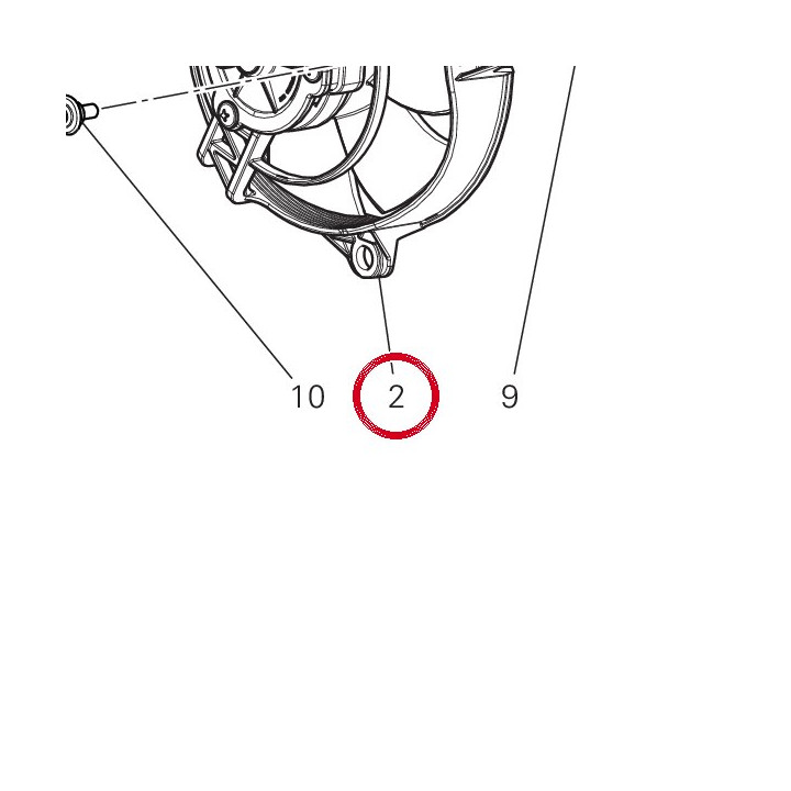 Electro-Ventilateur — réf. 55040381A | Ducati Store