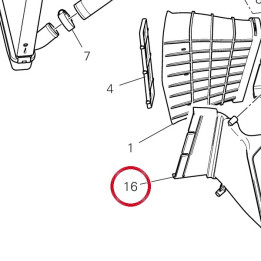 Canalisation droit 48412491A — réf. 48412491A | Ducati Store