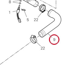 Manchon radiateur — réf. 80018252A | Ducati Store