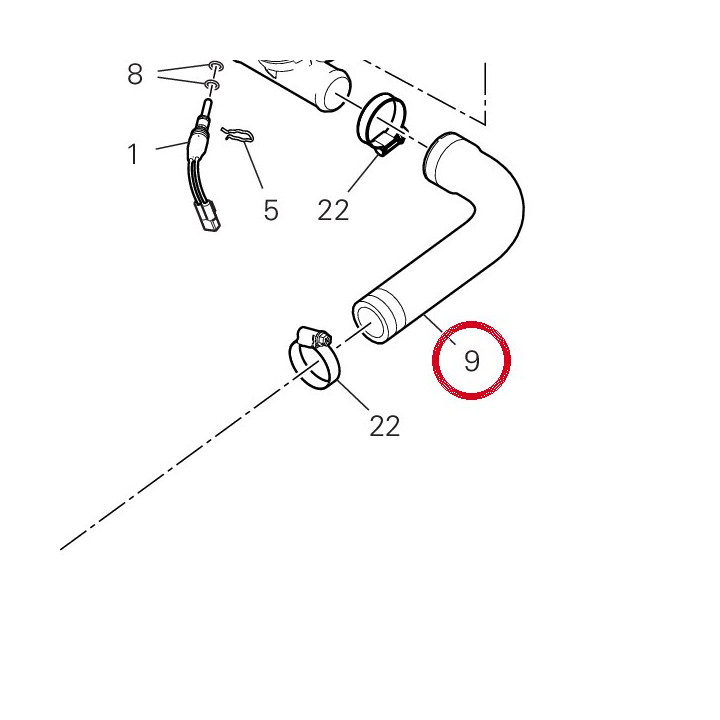 Manchon radiateur — réf. 80018252A | Ducati Store