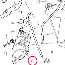 Vase expansion 58511261C — réf. 58511261C | Ducati Store