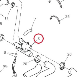 Assieme distributore acqua — réf. 55320191A | Ducati Store