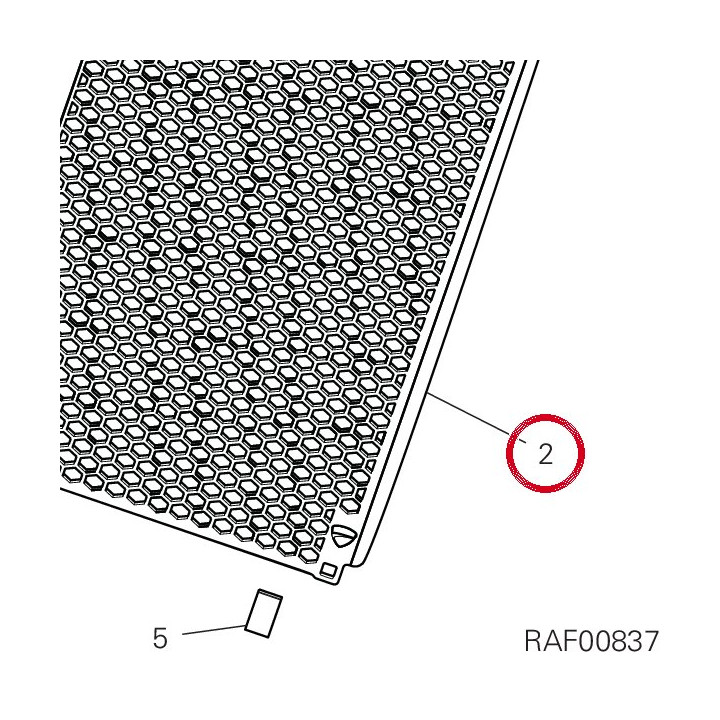 Grille de protection — réf. 97312411AA | Ducati Store