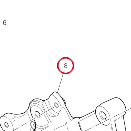 Plaque Porte-Repose-Pied — réf. 82423892AA | Ducati Store