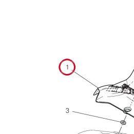 Garde-Boue arrière 56511354B — réf. 56511354B | Ducati Store