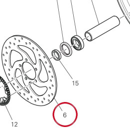 Disque frein arrière — réf. 49242011A | Ducati Store