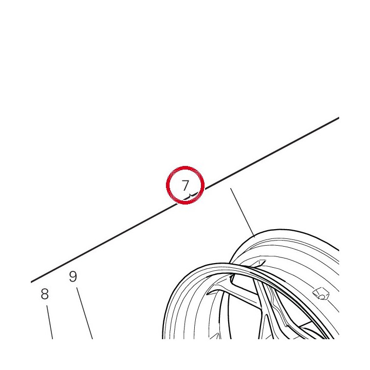 Jante roue ar. black — réf. 50222561AA | Ducati Store