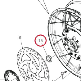 Entretoise interne 7131F751A — réf. 7131F751A | Ducati Store