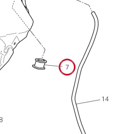 Tampon arrière 86613061A — réf. 86613061A | Ducati Store