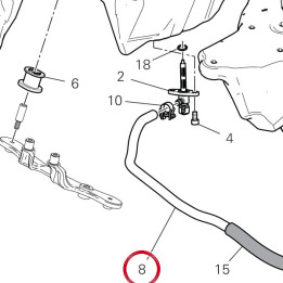 Tuyau 59019411A — réf. 59019411A | Ducati Store