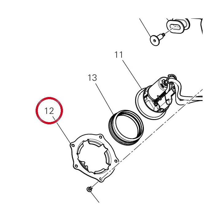 Bride pompe carburant — réf. 16016671AA | Ducati Store