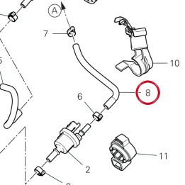 Tuyau 93511661A — réf. 93511661A | Ducati Store