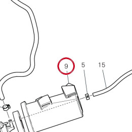 Bride fixation carbon — réf. 8291M671A | Ducati Store