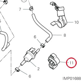 Support purge valve — réf. 8291S271A | Ducati Store