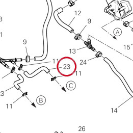 Platform hose 4X9,5 L83 — réf. 935Z0071A | Ducati Store