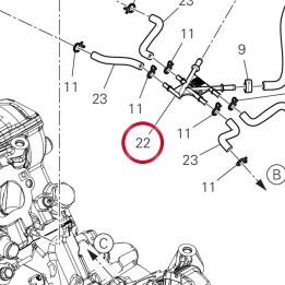 Raccord 81417252A — réf. 81417252A | Ducati Store