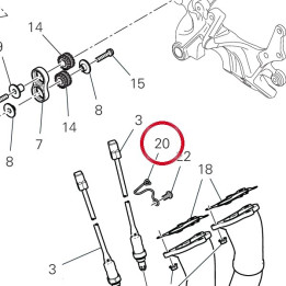 Passe-Cable 75810412A — réf. 75810412A | Ducati Store
