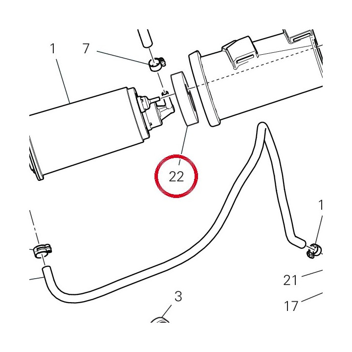 Panneau insonorisant — réf. 48612731A | Ducati Store