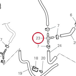Raccord à trois voies — réf. 81414011AA | Ducati Store