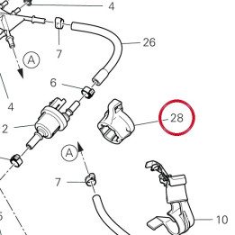 Support purge valve — réf. 86613991B | Ducati Store