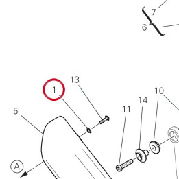 Entretoise 97612461AA — réf. 97612461AA | Ducati Store