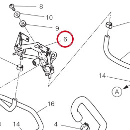 Support actuateur soupape — réf. 81417081AA | Ducati Store