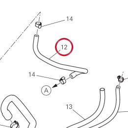 Platform hose Ø4,5/5,5X10,5 — réf. 935Z0051A | Ducati Store