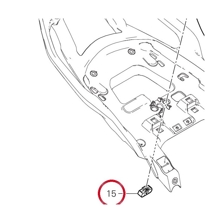 Fixation rapide 85044491A — réf. 85044491A | Ducati Store