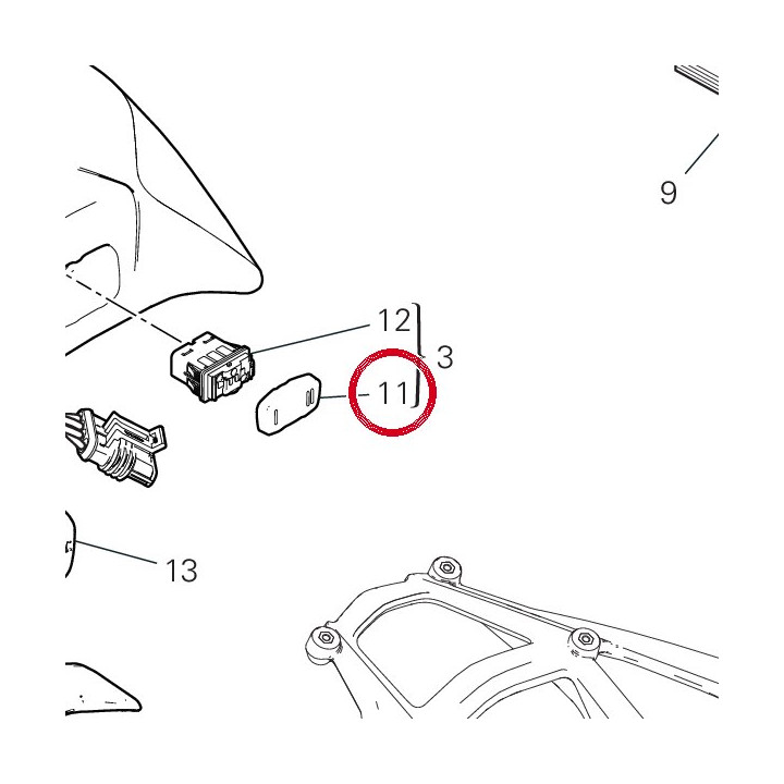 Poussoir 24716851A — réf. 24716851A | Ducati Store