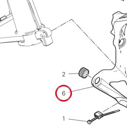 Support devant 8291J154B — réf. 8291J154B | Ducati Store