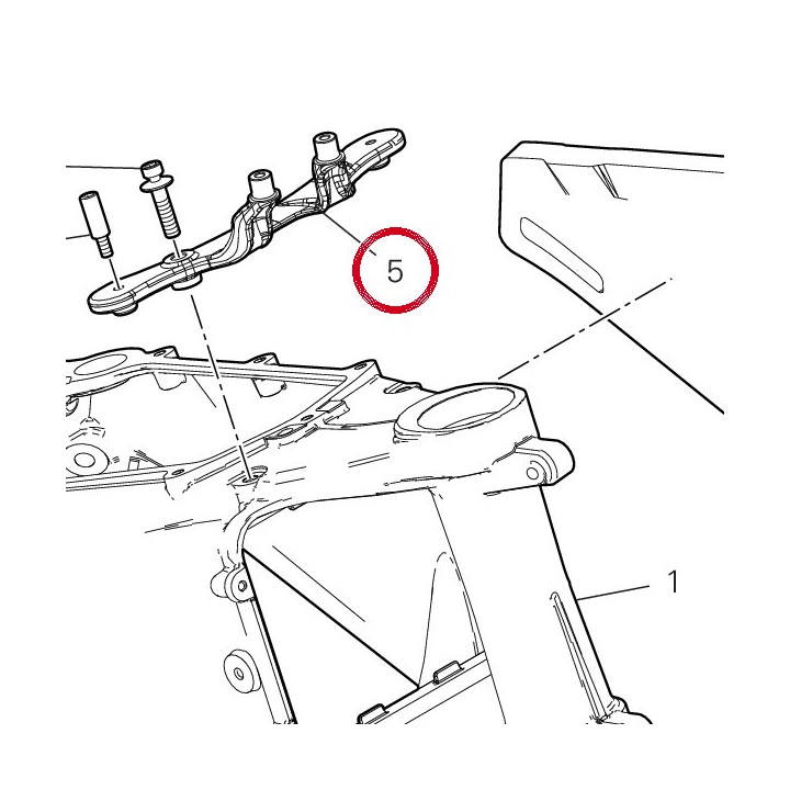 Support 8291I241AA — réf. 8291I241AA | Ducati Store