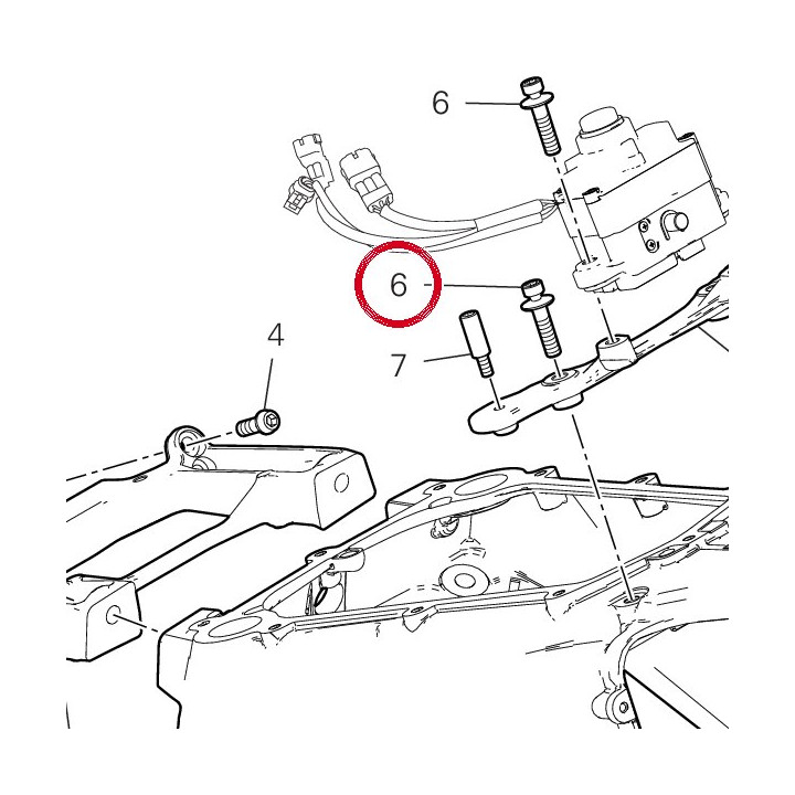 Vis special 7791A821AA — réf. 7791A821AA | Ducati Store