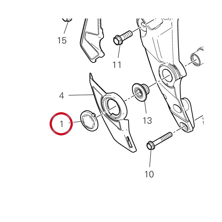 Bouchon 24716891A — réf. 24716891A | Ducati Store