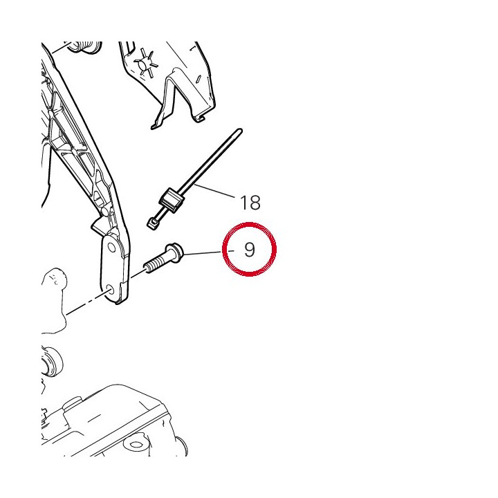 Vis tef M8X30 7725134BFA — réf. 7725134BFA | Ducati Store