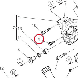 Vis tef M10X30 7725164BG — réf. 7725164BG | Ducati Store