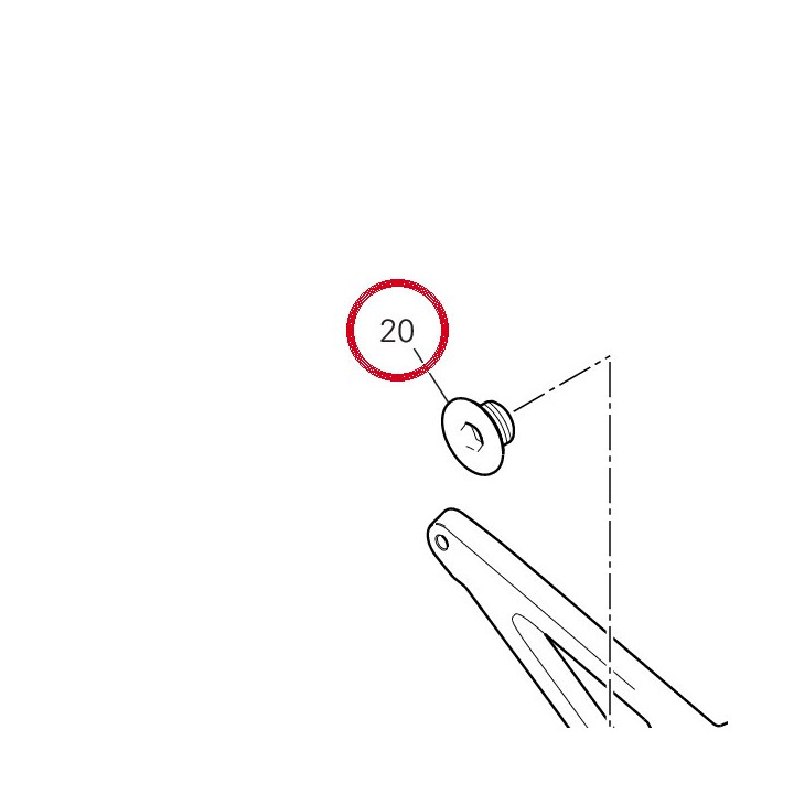 Vis special 7791B971AA — réf. 7791B971AA | Ducati Store