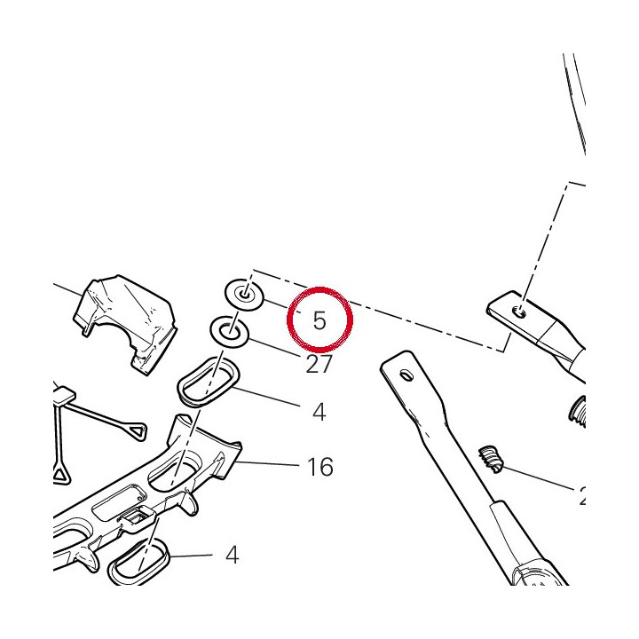 Entretoise 71615881BA — réf. 71615881BA | Ducati Store