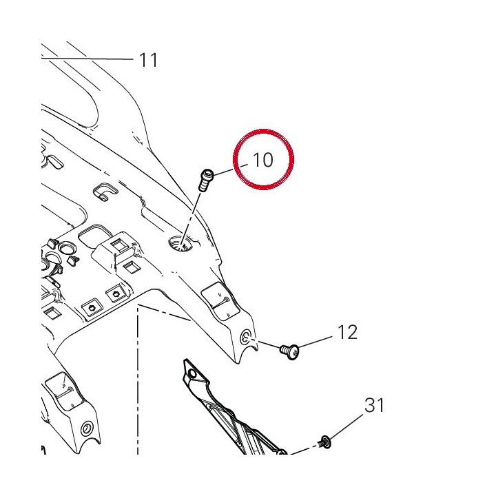 Vis 77117243BA — réf. 77117243BA | Ducati Store