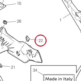 Casquette gauche 87211051A — réf. 87211051A | Ducati Store