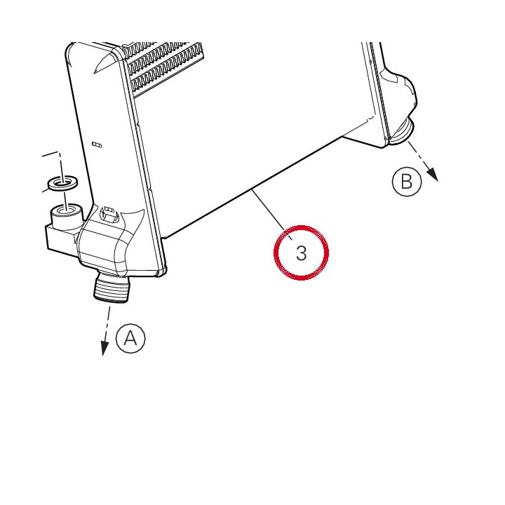 Radiateur à huile 54811591B — réf. 54811591B | Ducati Store