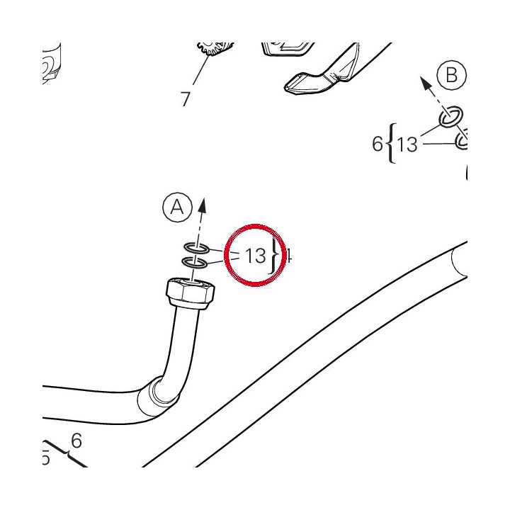 Joint D'Etancheite 88643881A — réf. 88643881A | Ducati Store