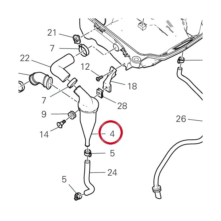 Separateur À cyclone — réf. 58511271AA | Ducati Store