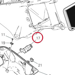 Support connecteur 8291M611A — réf. 8291M611A | Ducati Store
