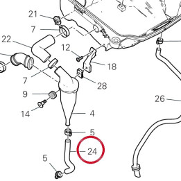 Tuyau 93310541AA — réf. 93310541AA | Ducati Store