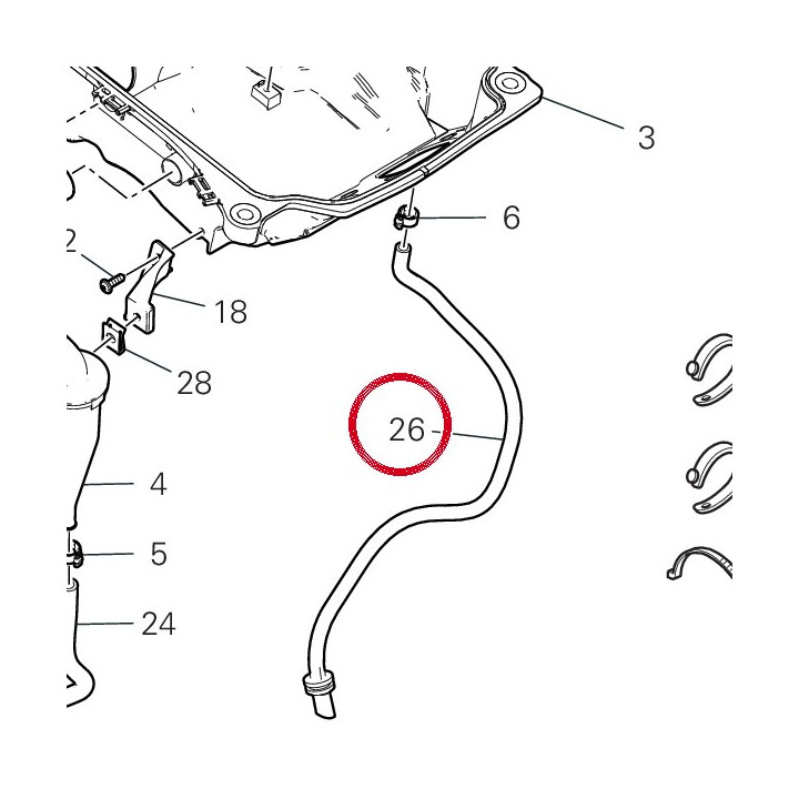 Tube D'Event 59018921A — réf. 59018921A | Ducati Store