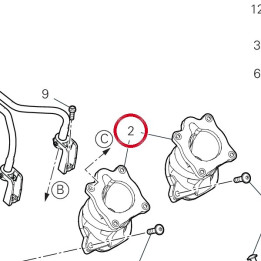 Raccord D'Admission — réf. 14010931A | Ducati Store